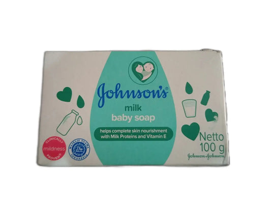 Johnson's Baby Milk Soap 100 GM - Triple-M Store