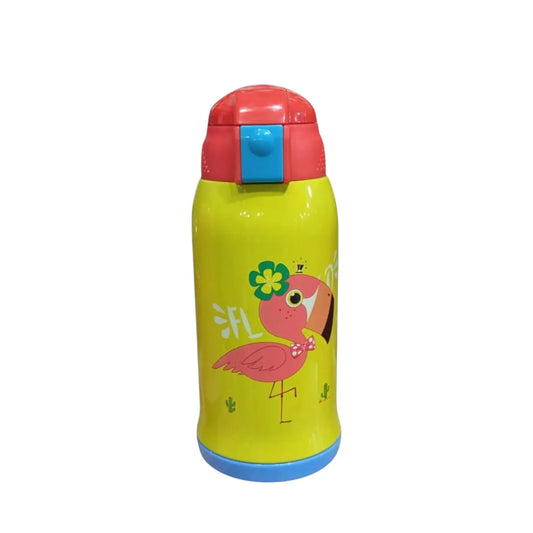 Stainless Steel Water Bottle with Straw with cover Bag 600ml - Triple-M Store