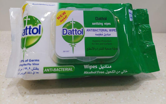 DATOL Wipes 40 Sheets, Anti-Bacterial - Triple-M Store